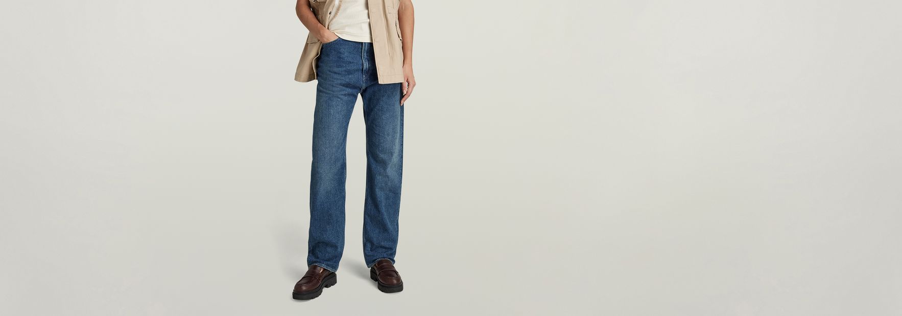 Type 89 Loose Jeans | Medium blue | G-STAR® US