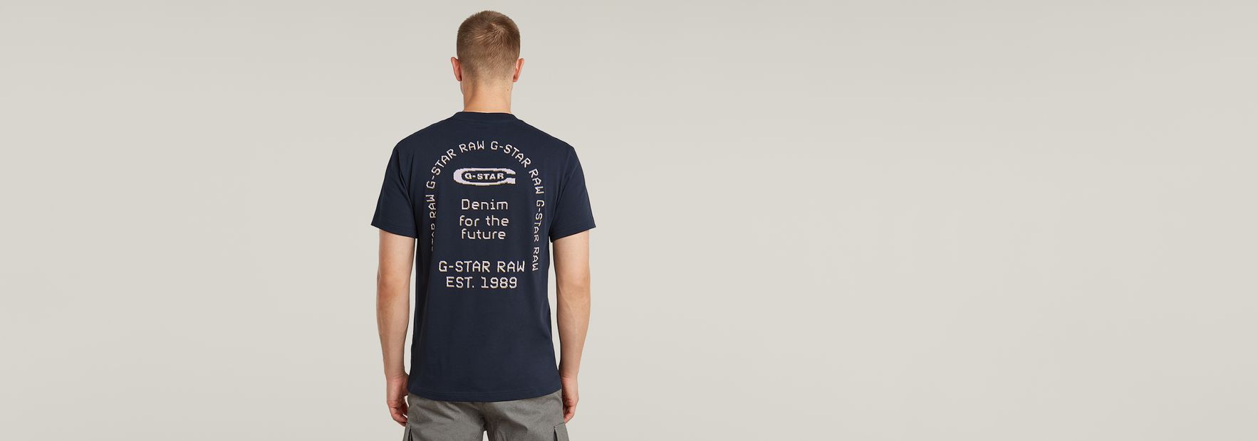 送料込★G-Star★Back Gr Arch Tシャツ G-STAR RAW (ジースターロゥ) BACK GRAPHIC ARCH T-SHIRT(バック