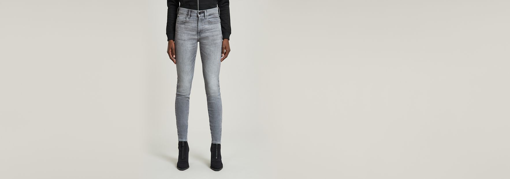 Lhana Skinny Jeans | Black | G-STAR® US
