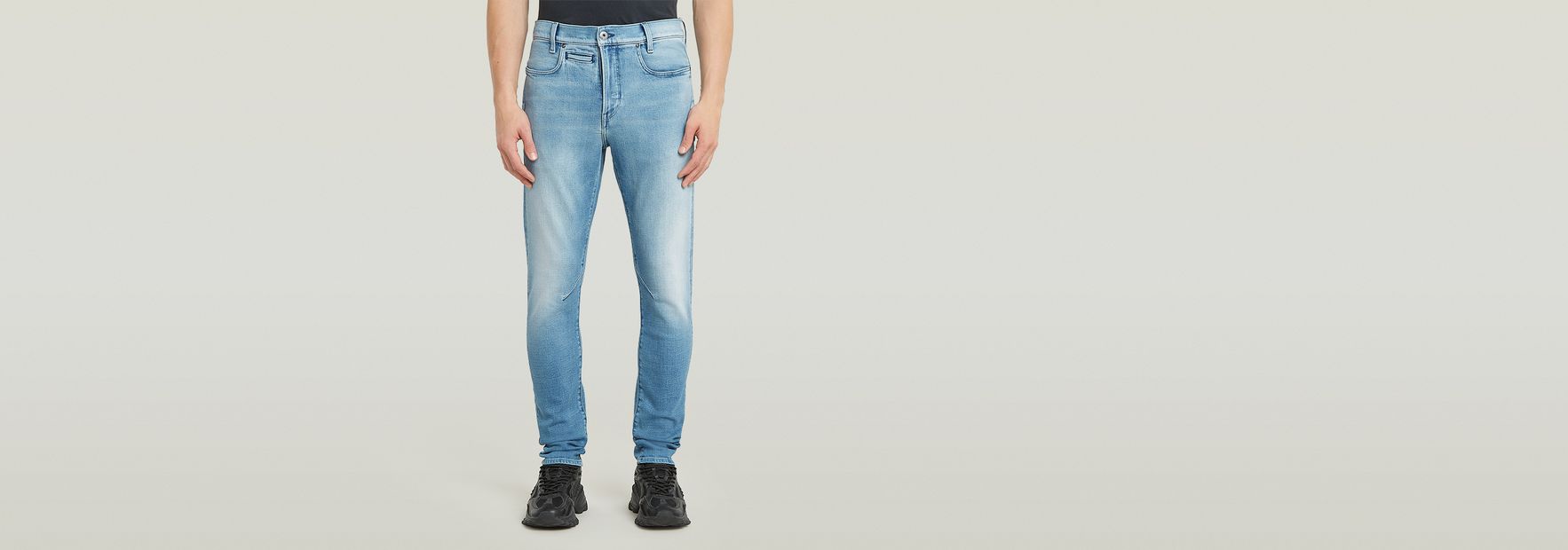G-STAR D-STAQ 3D Slim Fit Jeans, Medium Aged, 26W x 30L at