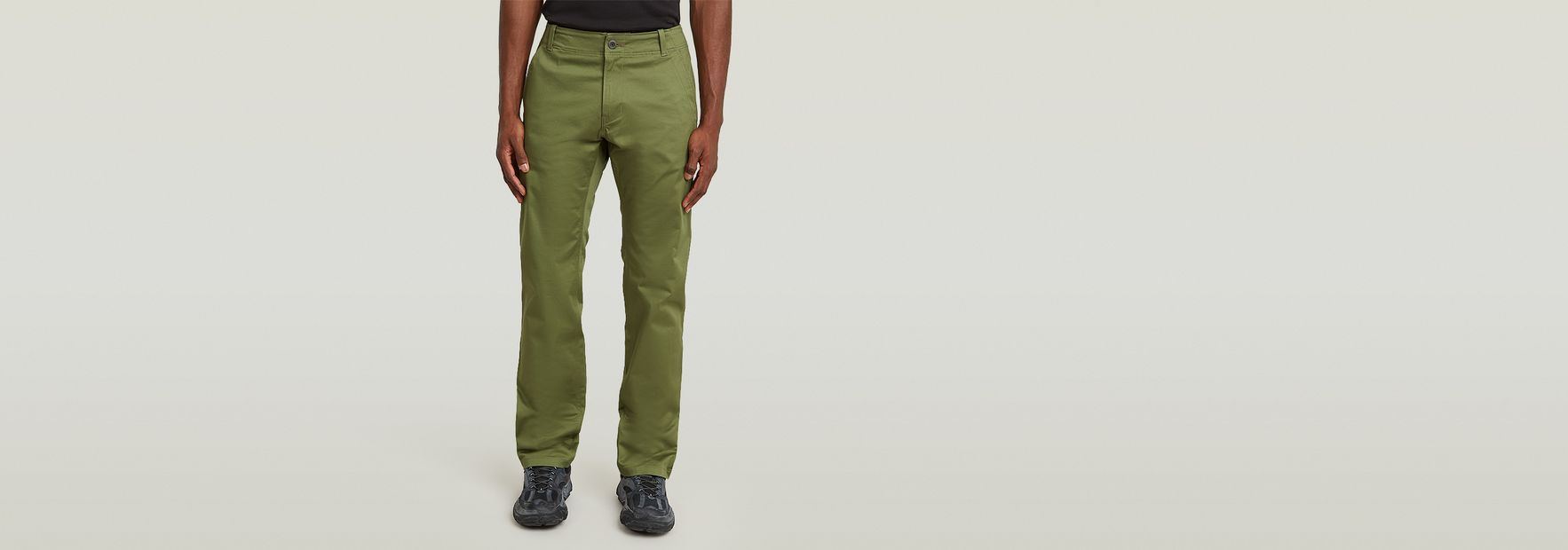 Mosa Straight Chino | Black | G-STAR® US