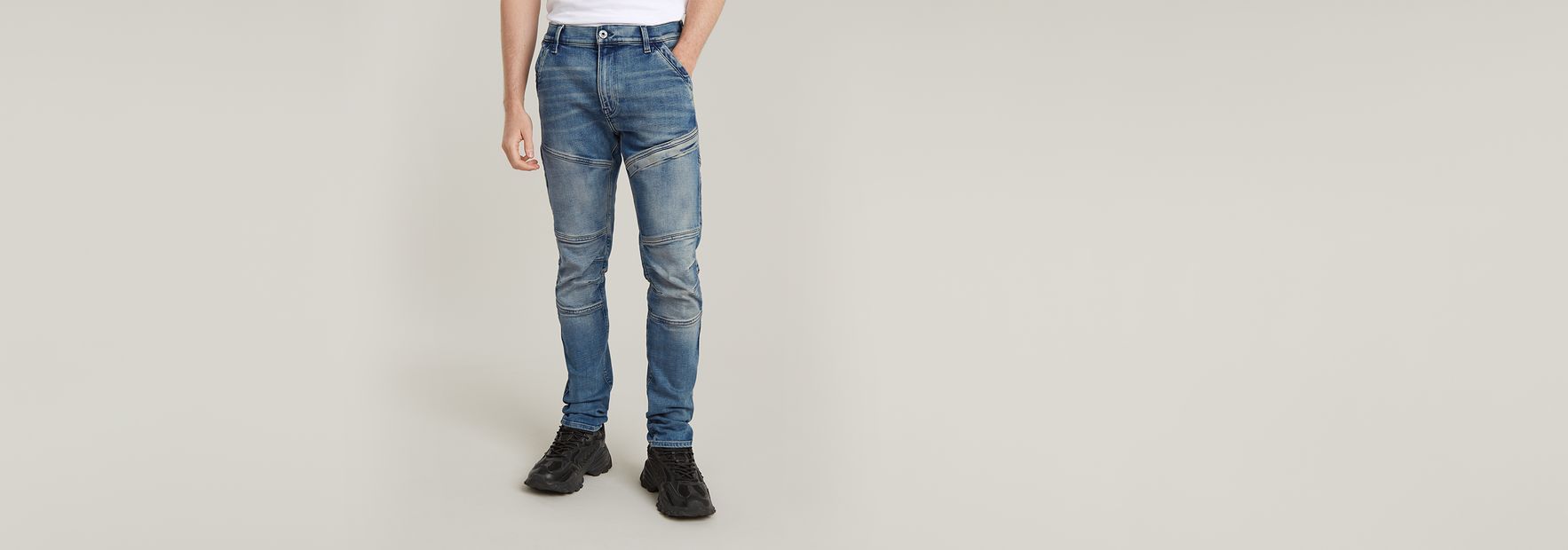 Rackam 3D Skinny Jeans | Grey | G-STAR® US