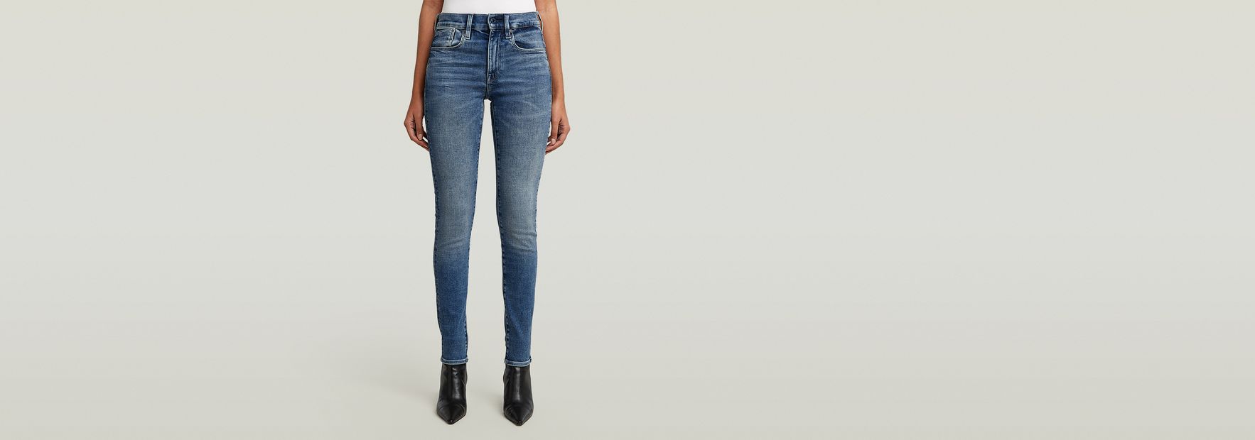 Lhana Skinny Jeans | Light blue | G-STAR® US