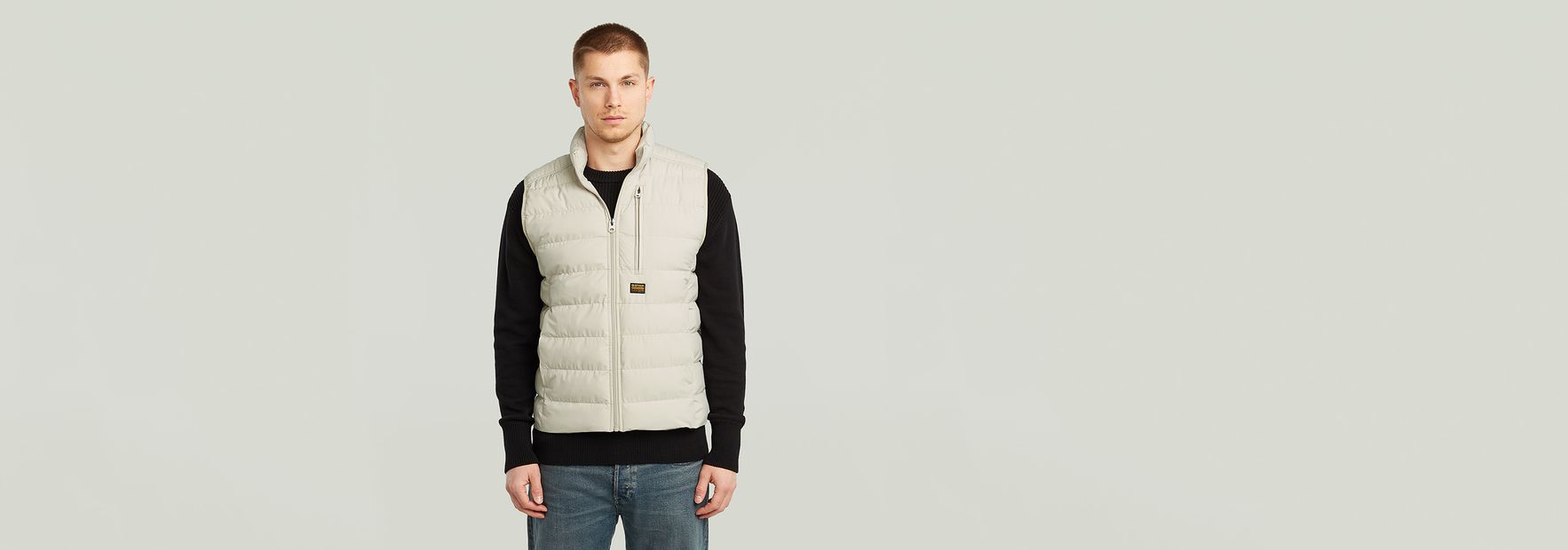 Gilet Uomo G-STAR Foundation Liner - Senza Maniche, Tasca Con Cerniera - Foto 6