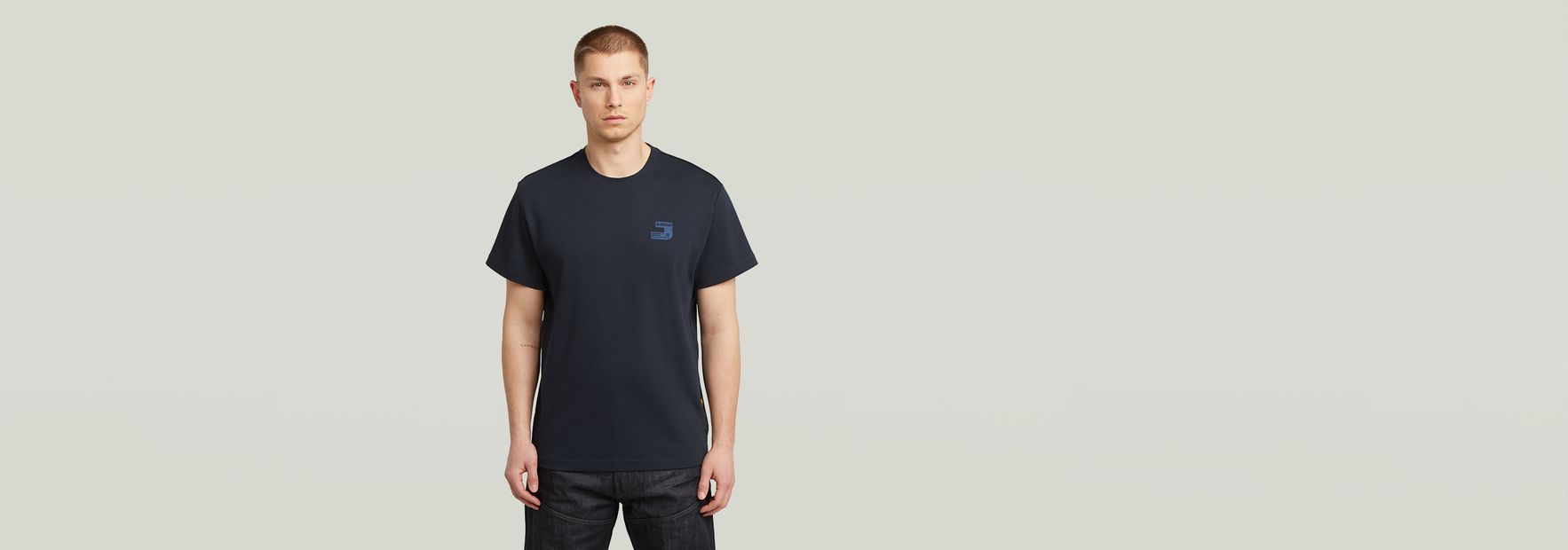送料込★G-Star★Text Chest Tシャツ Chest Logo T-Shirt | ブラック | G-STAR® JP