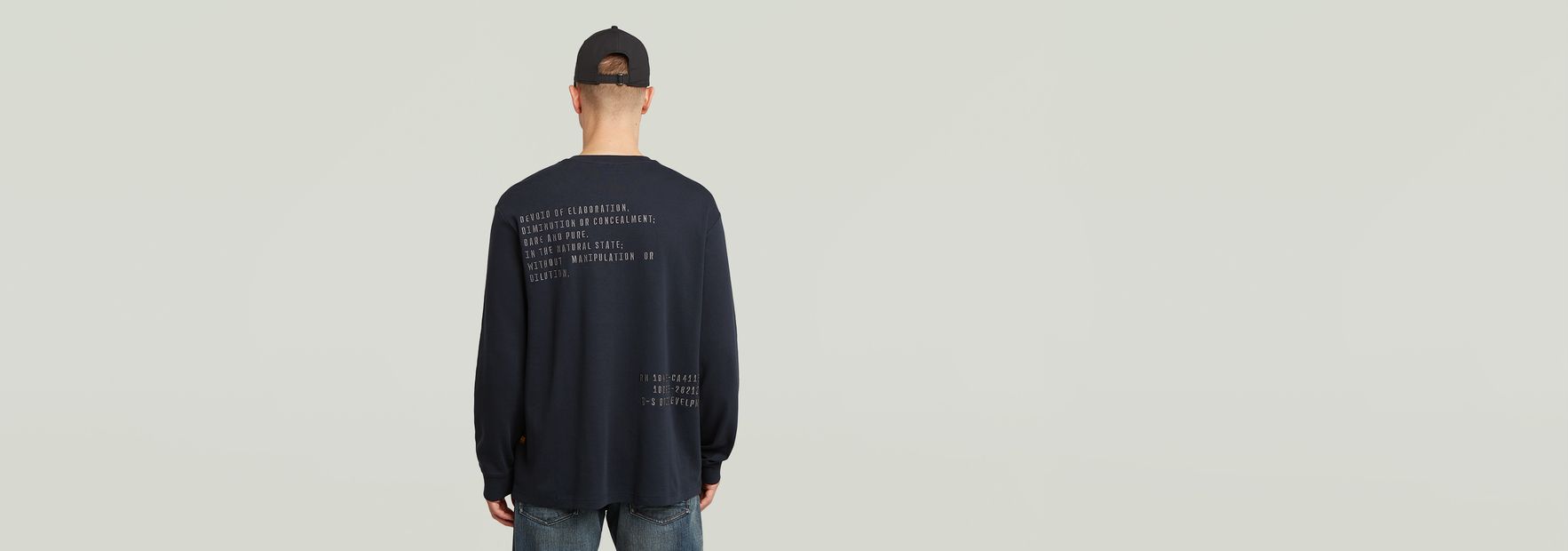 送料込★G-Star★Text Back Gr Tシャツ G-STAR RAW tシャツ BACK GRAPHIC ARCH T-SHIRT/バックプリント