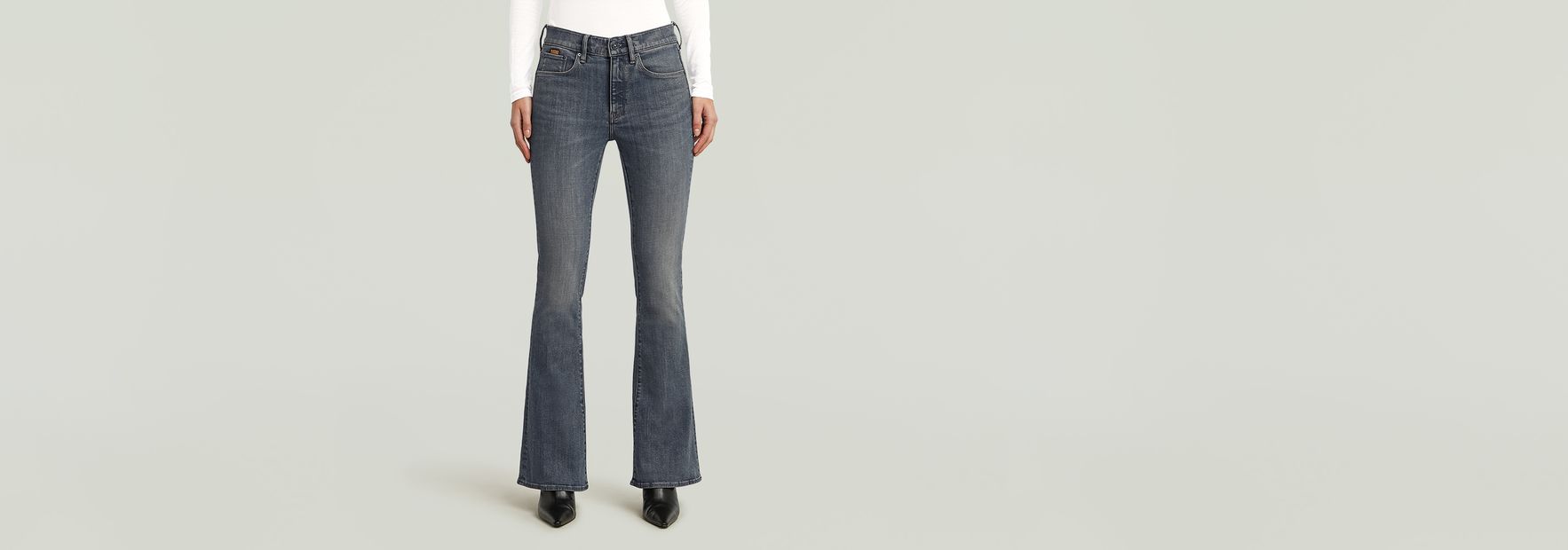 3301 Flare Jeans | Black | G-STAR® US