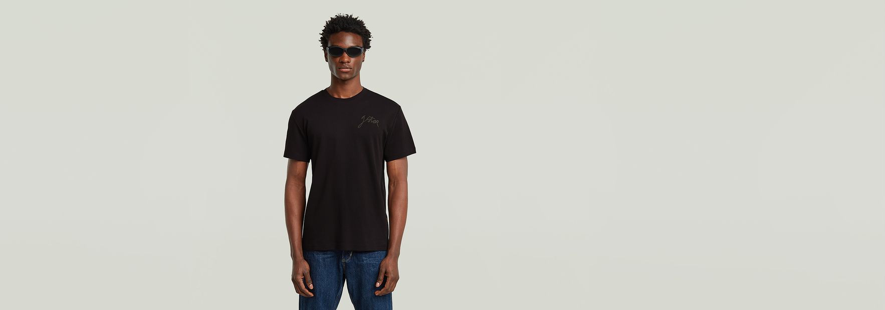 Script T-Shirt | Black | G-STAR® US