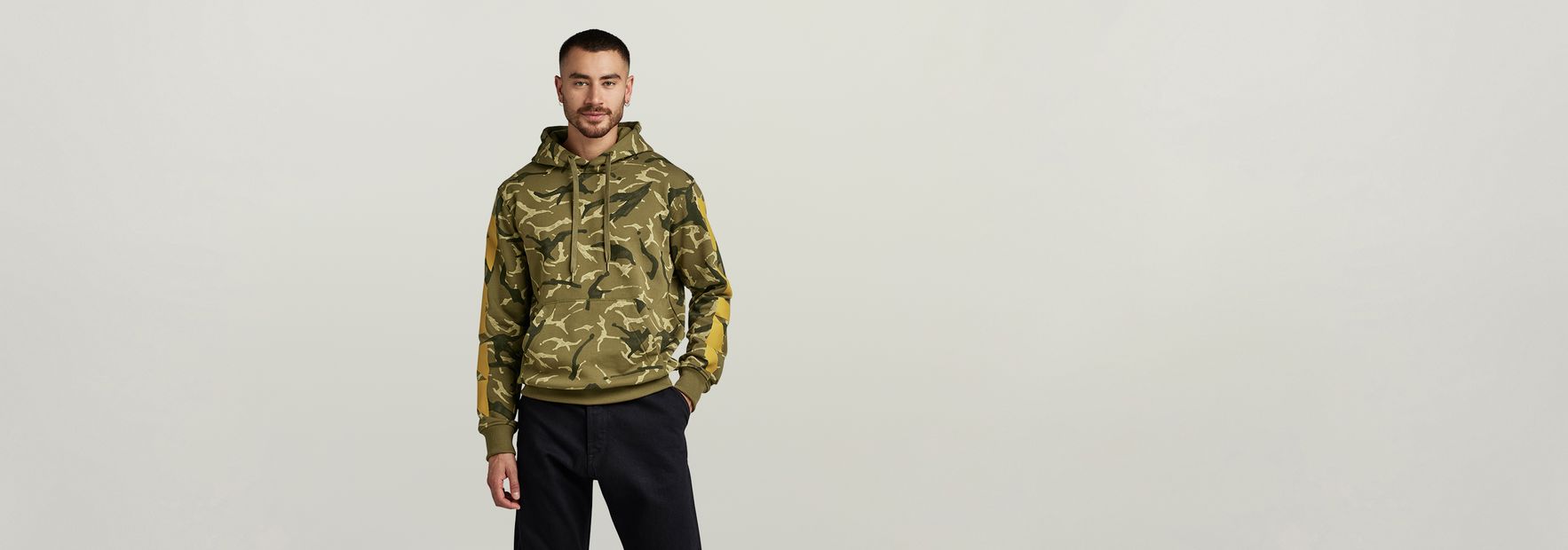 G-star RAW / Batt Hooded Overshirt カモ柄 G-star RAW / Batt Hooded Overshirt カモ柄 - メルカリ