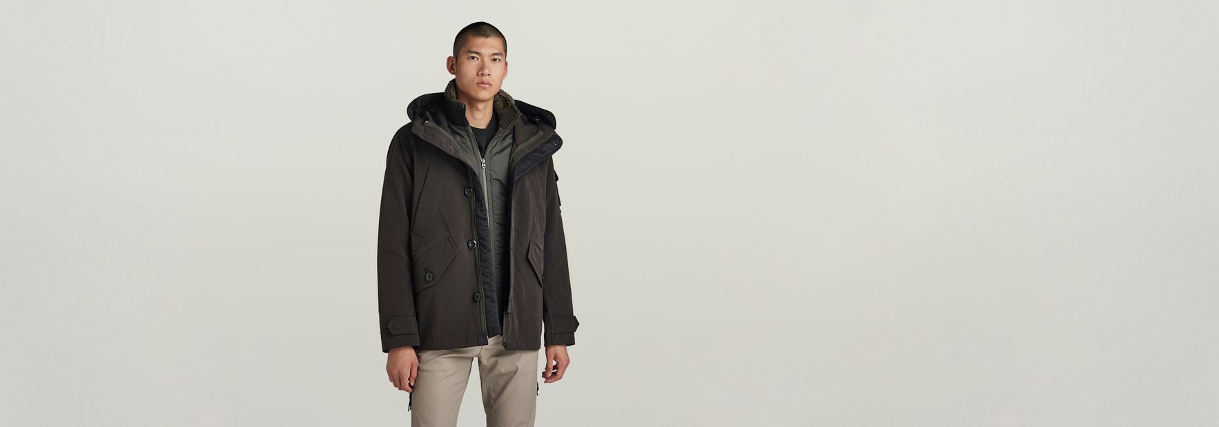 2-In-1 Adaptable Vodan Jacket | Green | G-STAR® US
