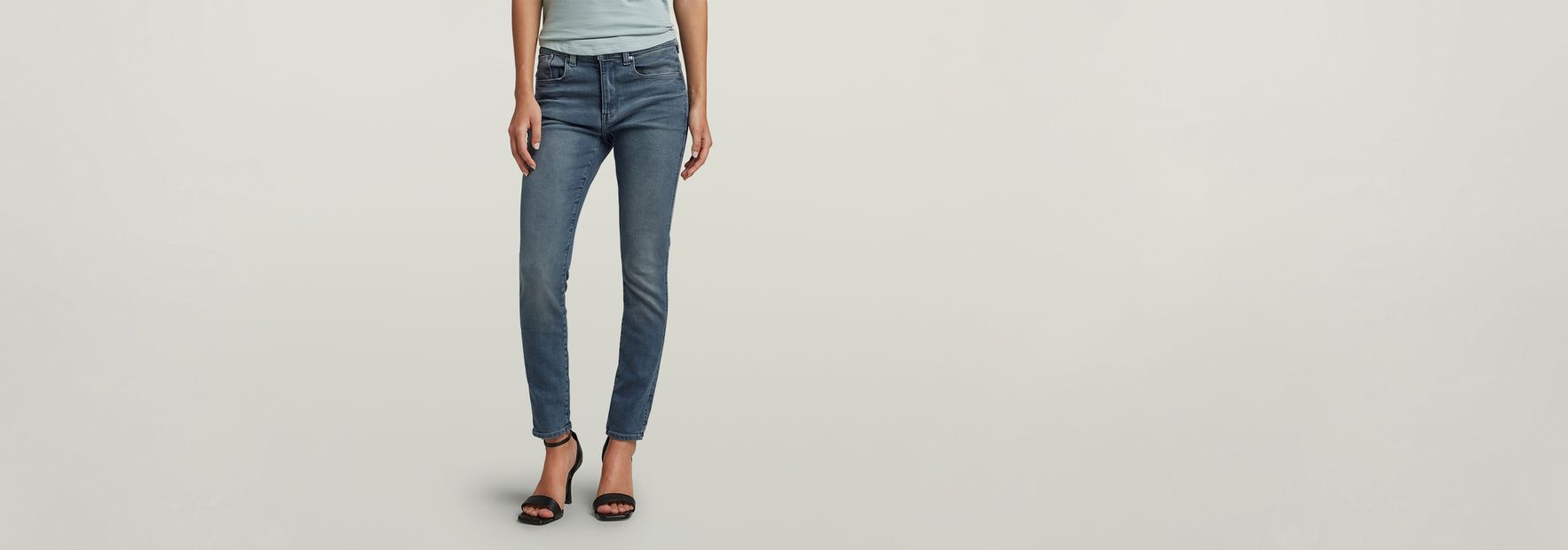 G-Star Raw - Womens Lhana Skinny Jeans, Size: 25W x 30L