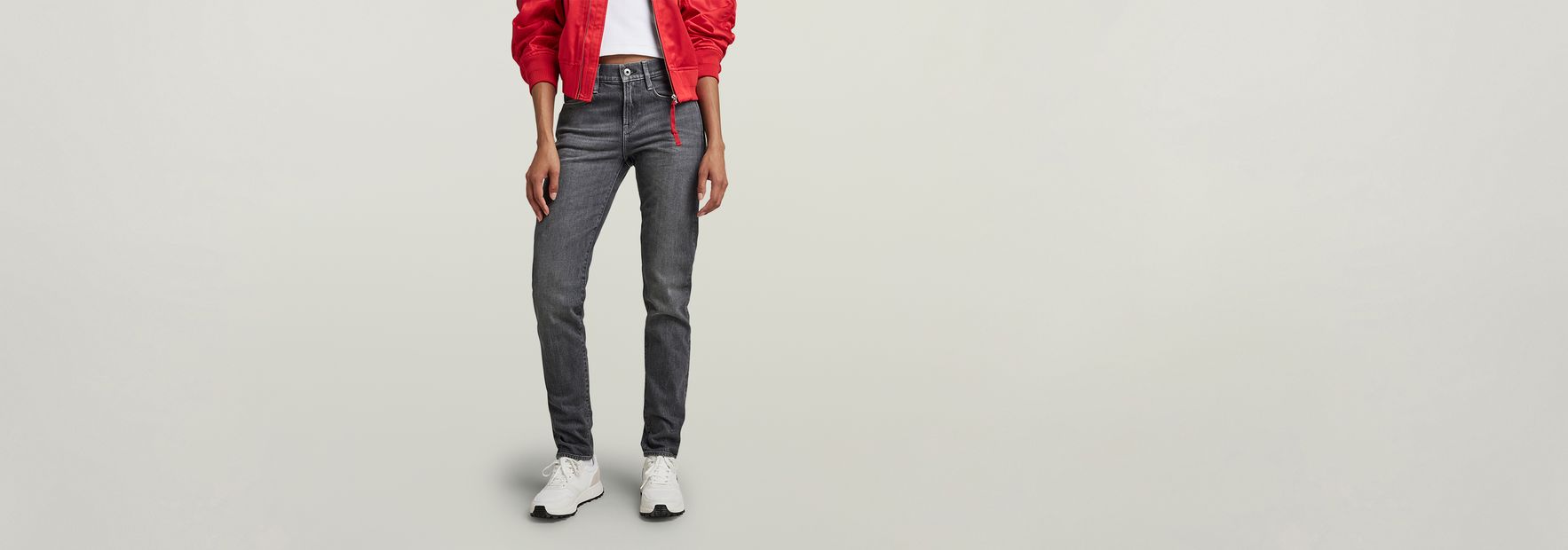 レディース　G-Star Women ジースターウーマン　パンツ グレー　S G-STAR RAW｜ジースター・ロゥ（レディース）のデニムパンツ