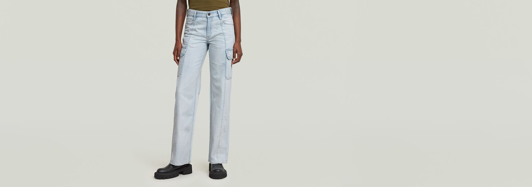Judee Cargo Pants | Brown | G-STAR® US