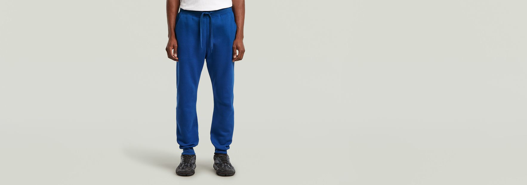 Premium Core Type C Sweat Pants | Black | G-STAR® PL Premium Core Type C Sweat Pants | Black | G-STAR® PL