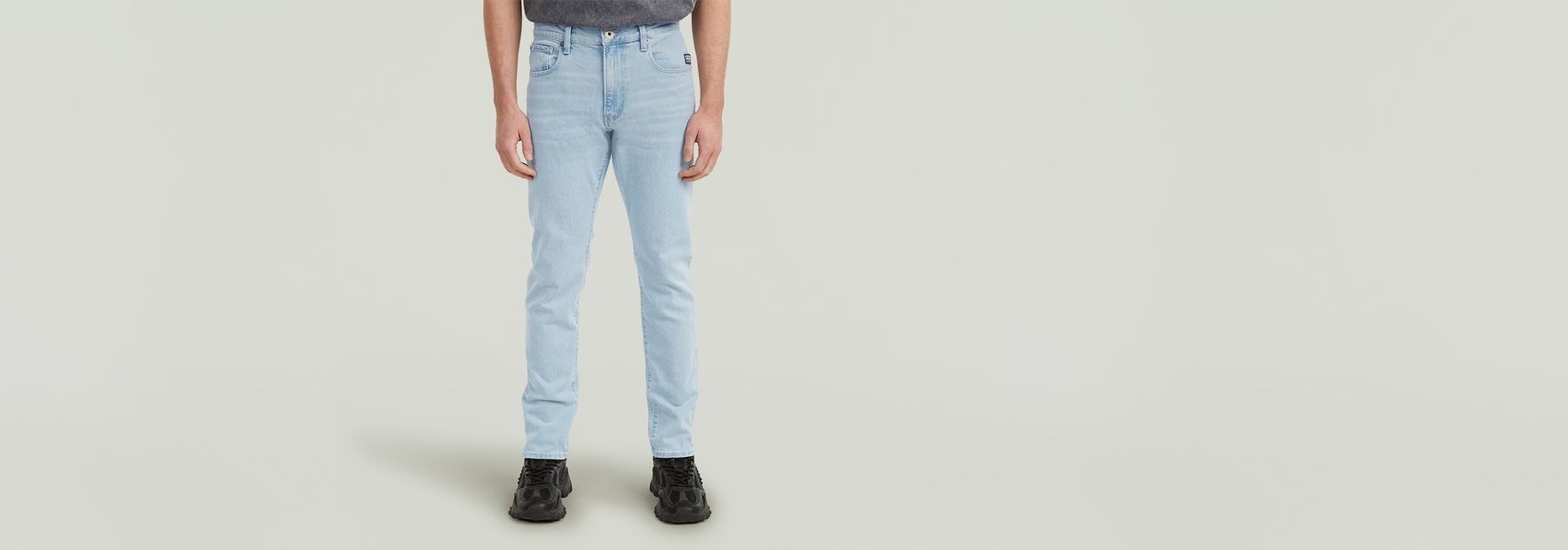 anuans Slim straight denim ／LIGHT BLUE アニュアンス anuans Slim straight denim （LIGHT BLUE