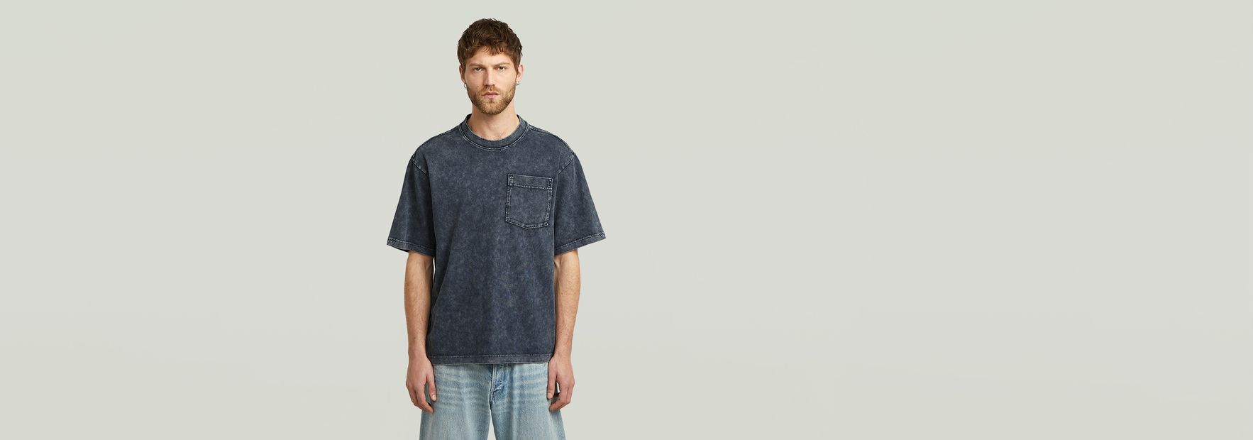 Washed Pocket T-Shirt | Brown | G-STAR® US