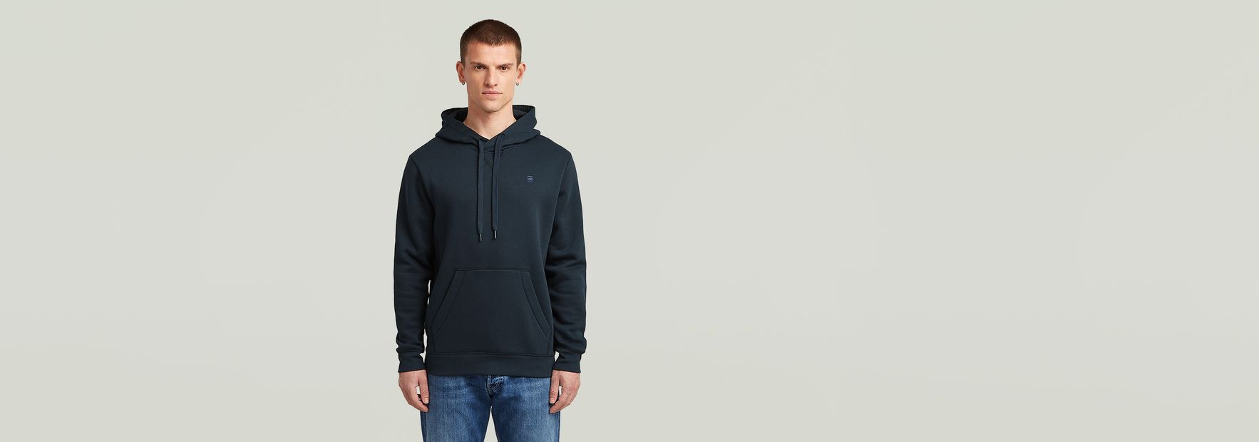 Premium Core Hooded Sweater | Black | G-STAR® US