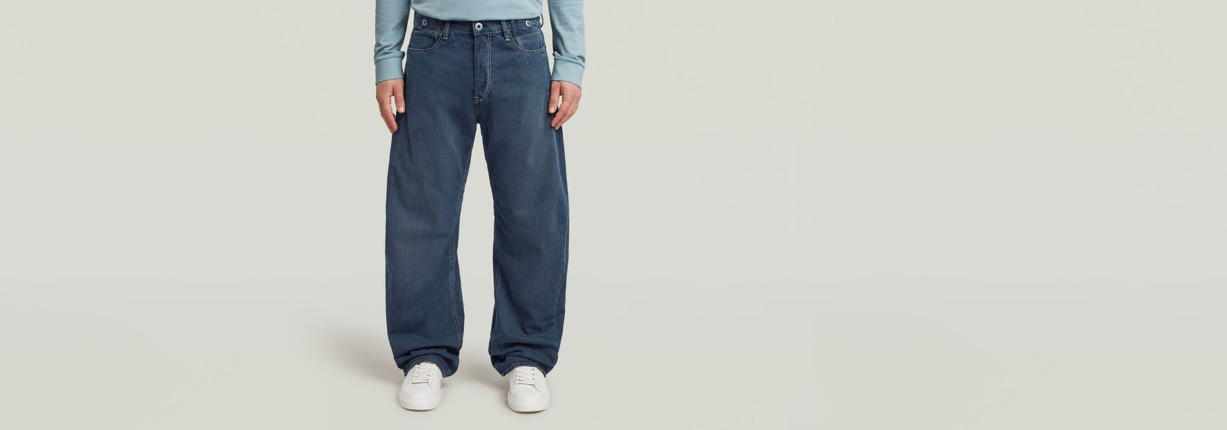 Bend 3D Loose Jeans | Light blue | G-STAR® JP Bend 3D Loose Jeans | Light blue | G-STAR® JP