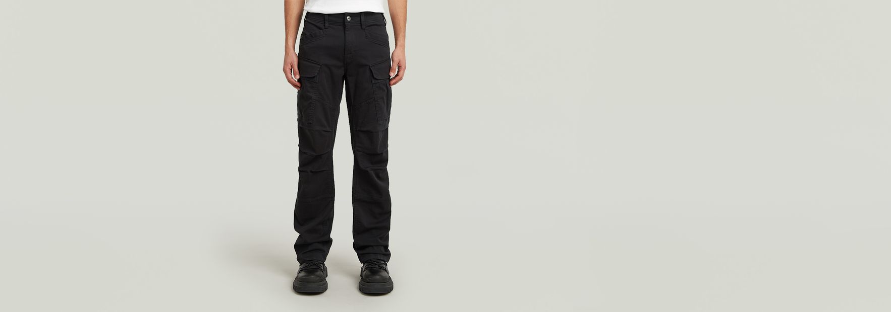 3D Regular Straight Cargo Pants | Black | G-STAR® US