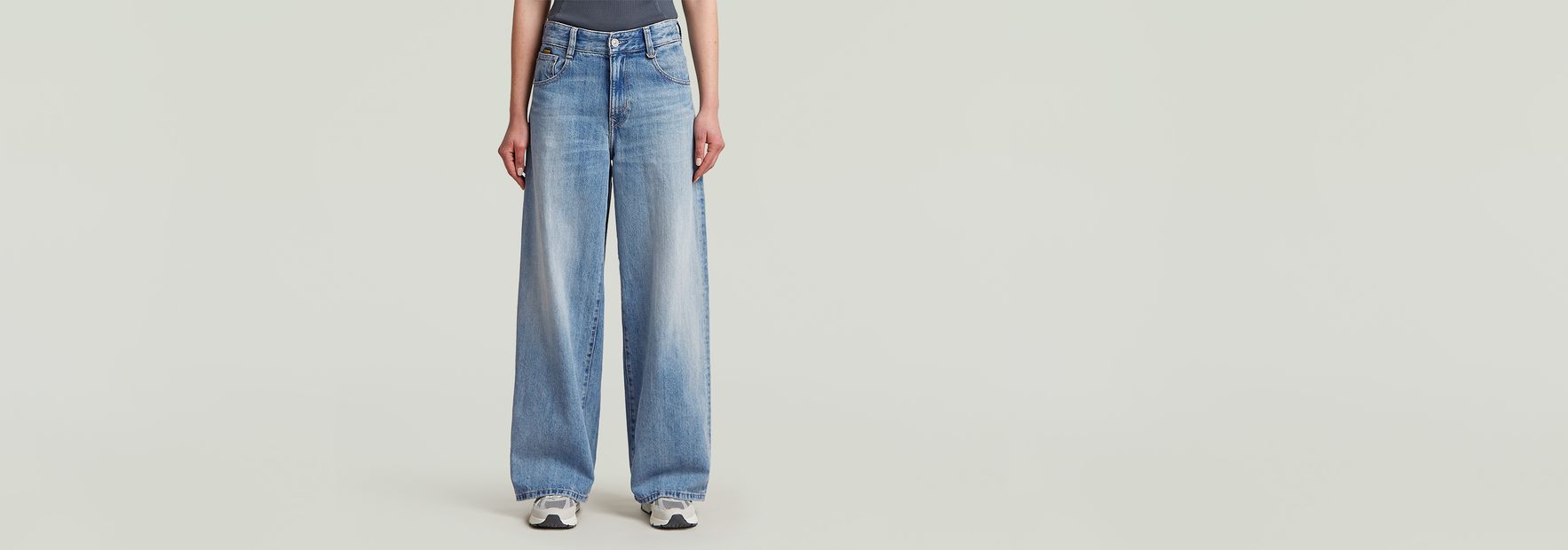 Skater High Loose Jeans | Medium blue | G-STAR® US
