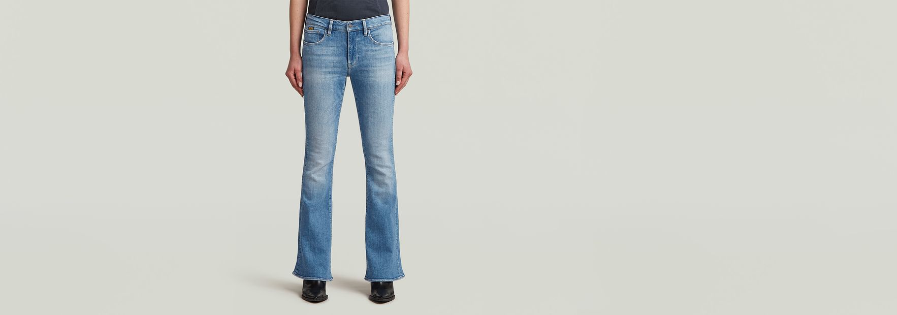 3301 Flare Jeans | Light blue | G-STAR® US