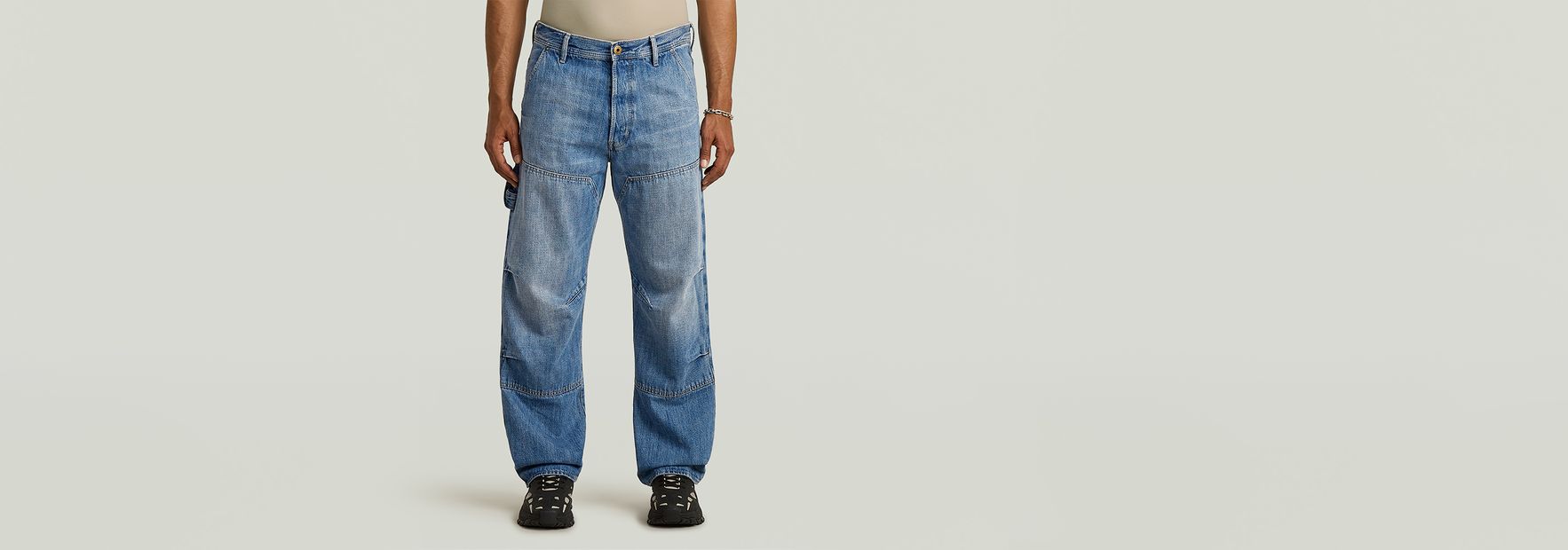 Carpenter 3D Loose Jeans | ミディアムブルー | G-STAR® JP
