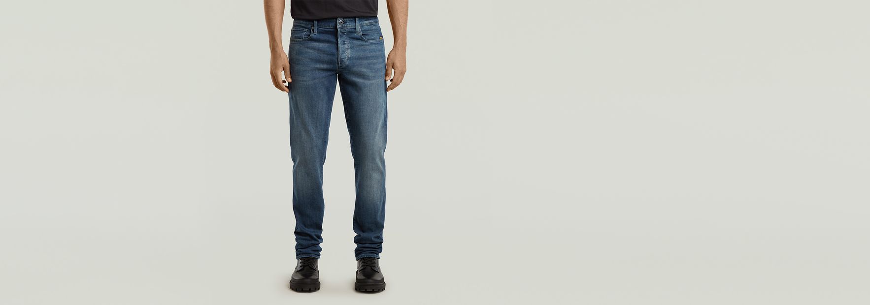 【ずいちょう】G-STAR RAW 3301 HW 3301 Regular Straight Jeans | Medium blue | G-STAR® US