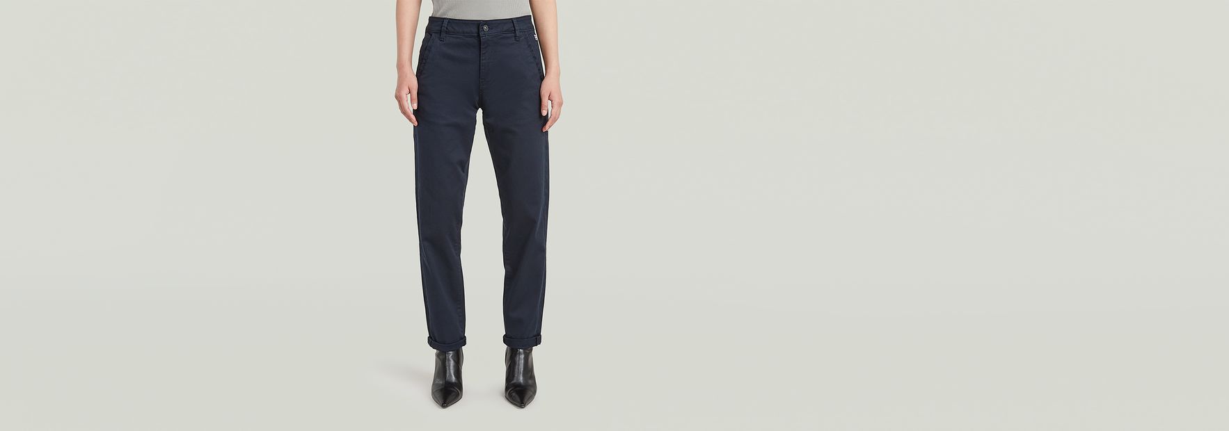 送料込★G-Star★Kate Boyfriend チノパン Kate Boyfriend Pants | ダークブルー | G-STAR® JP
