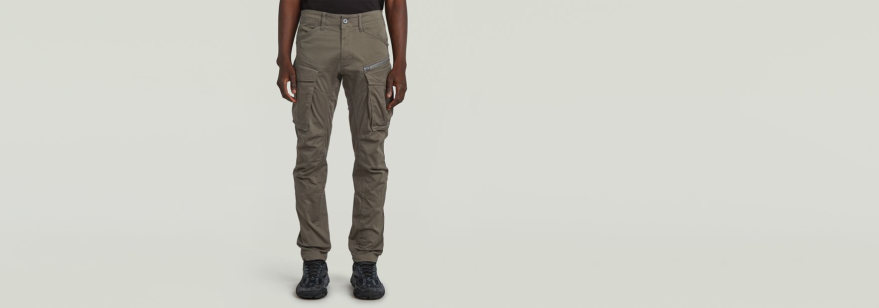 Rovic Zip 3D Regular Tapered Pants | ブラック | G-STAR® JP