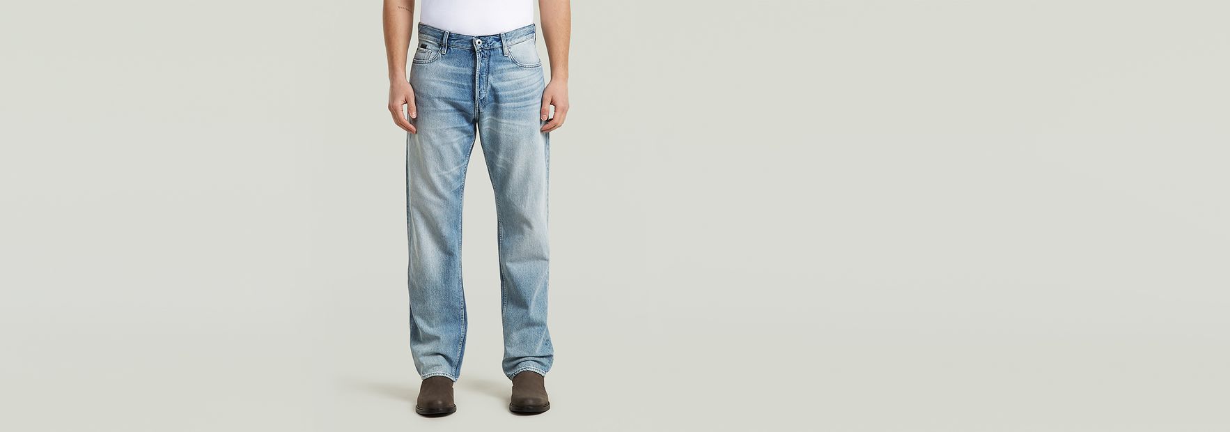 Dakota Regular Straight Jeans | Grey | G-STAR® US