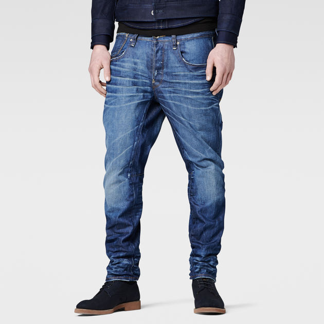 A-Crotch Tapered Jeans | Medium Aged 