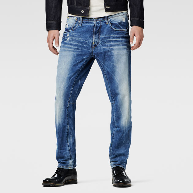 A Crotch Tapered Jeans | Light Aged | G 