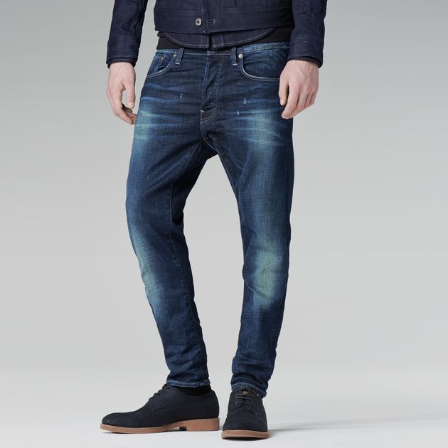 3301 Super Slim Jeans | Dark Aged | G 