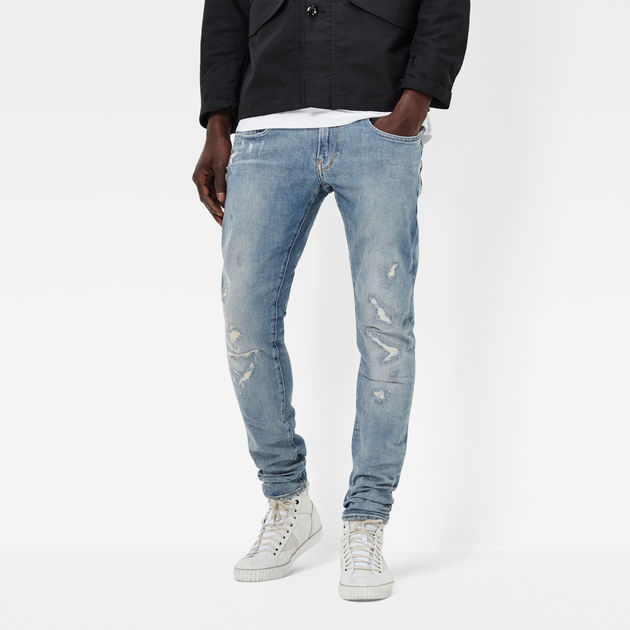 Revend Super Slim Jeans | Light blue | G-STAR® US