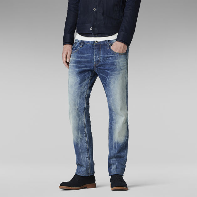 Morris Low Waist Straight Jeans | Medium blue | G-STAR® US