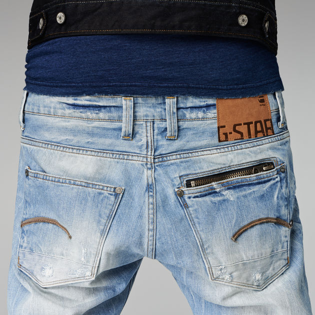 attacc low straight jeans