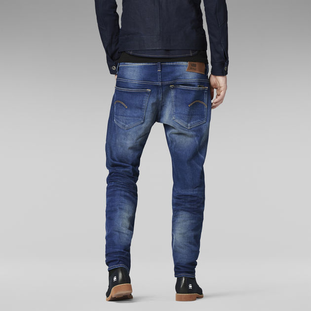 3301 Low Tapered Jeans | Medium Aged 