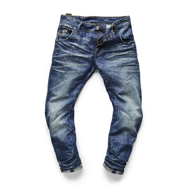 G-STAR ARC 3D SLIM MEDIUM AGED Hydrite Denim Jeans 
