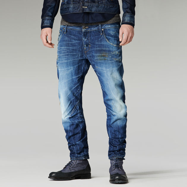 Arc 3D Slim Jeans | medium aged destroy | G-Star RAW®