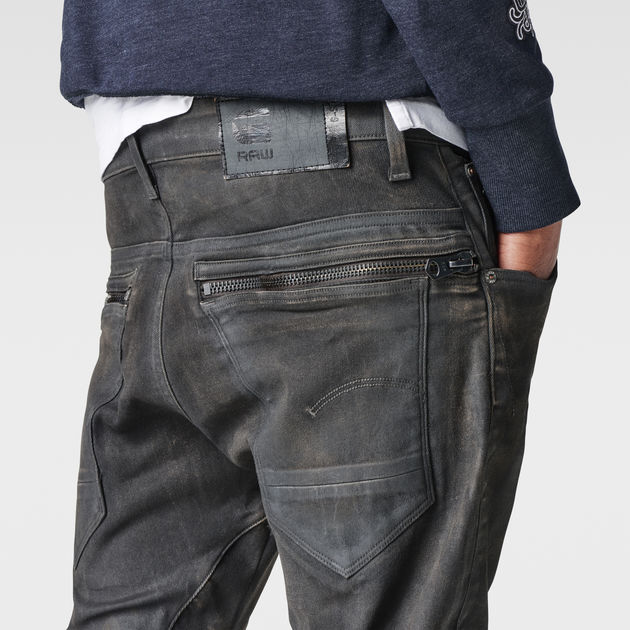 Arc Zip 3D Slim Jeans | Dark Aged 