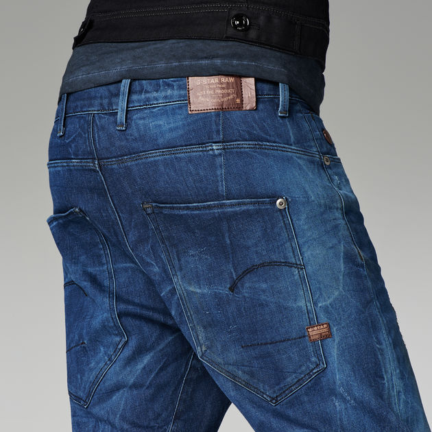 Tyoe C 3D Loose Tapered Jeans | Medium Aged Destroy | G-Star RAW®