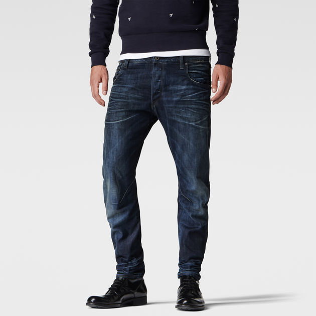 Arc Zip 3D Slim Jeans | Dark Aged | G 