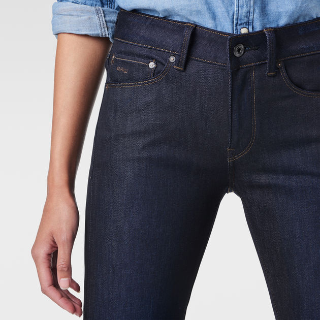 3301 contour high waist straight jeans