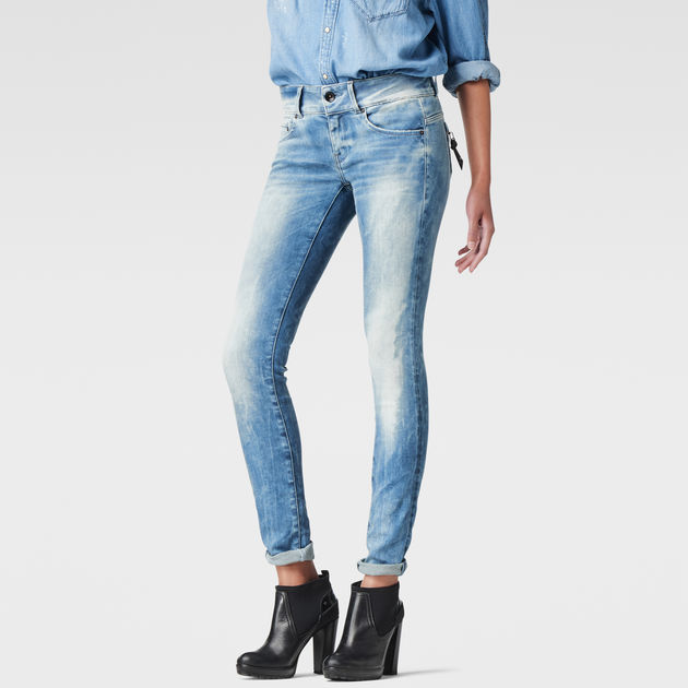 送料込★G-Star★ジーンズ Midge Cody Mid Waist Skinny Midge Cody Mid Waist Skinny Jeans | Dark blue | G-STAR® US