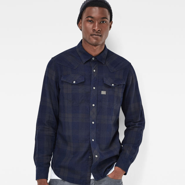 Tacoma Shirt Dark blue G STAR CA