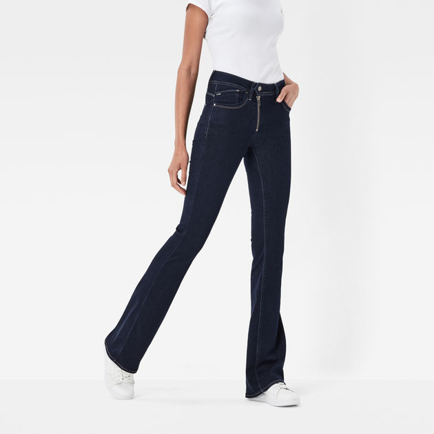 g star flared jeans