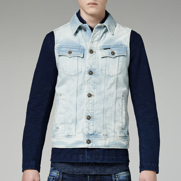 SLIM TAILOR JACKET Light blue G STAR