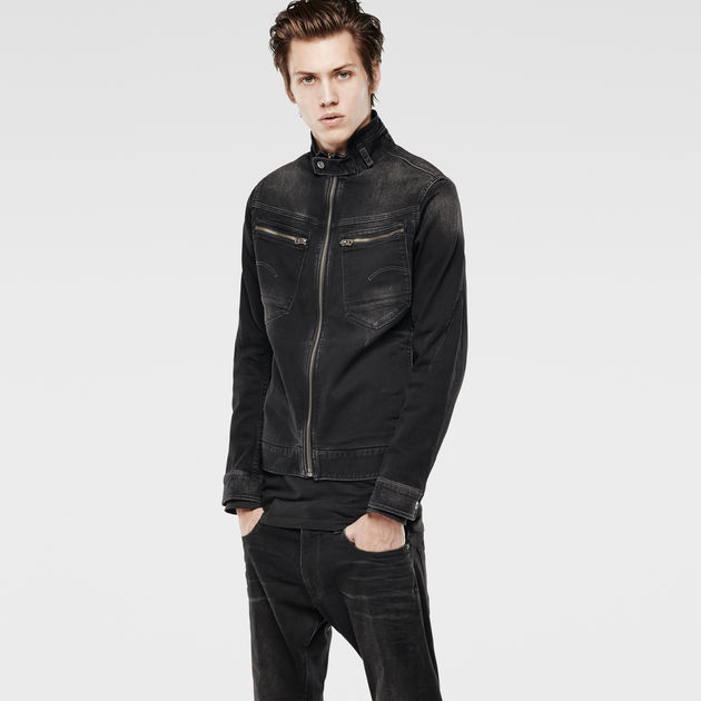 Arc Zip 3D Slim Jacket | Dark Aged | G 