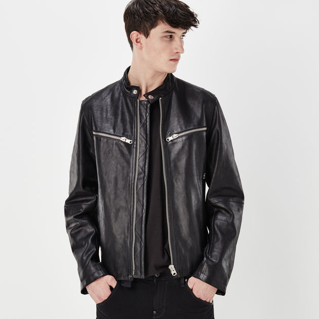 g star mower leather jacket