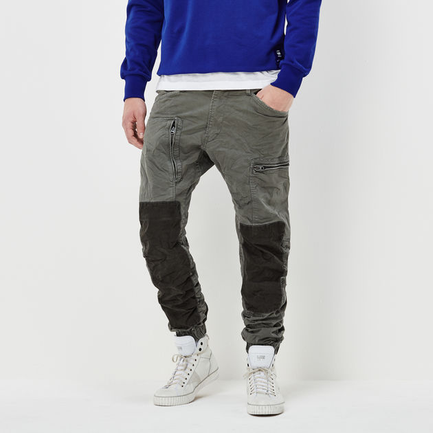 Powel 3D Tapered Cuffed Pants | orphus | men | G-Star RAW®